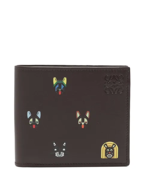 LOEWE x Louis Wain cartoon-print wallet