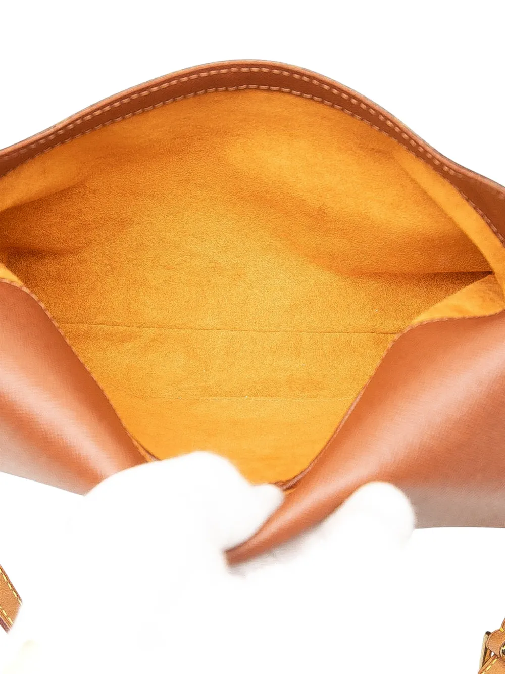 Pre-owned Louis Vuitton 2000 Monogram Musette Tango Short Strap Shoulder Bag In Brown