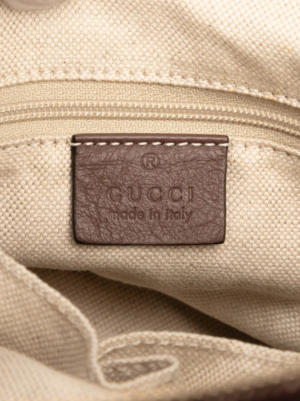 Pre-owned Gucci 2000-2015 Ssima Sukey Satchel In Brown