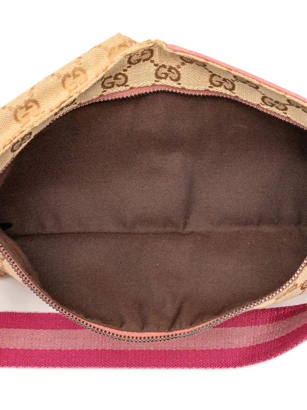 Gucci Pre-Owned 2000-2015 GGキャンバス ウェブ ダブル ポケット