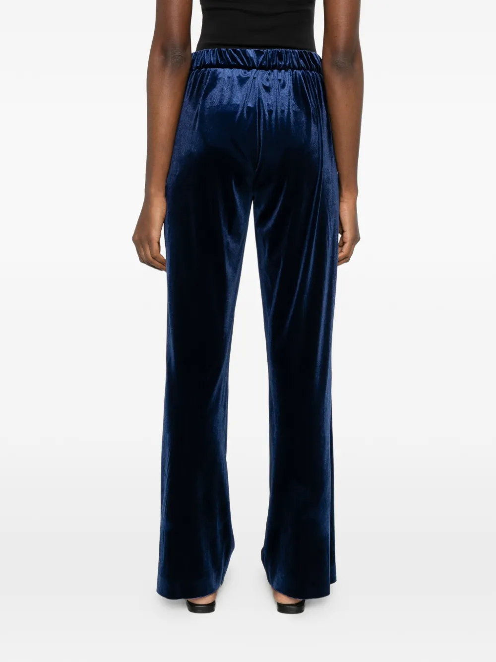 Blanca Vita Straight broek met zakken Blauw