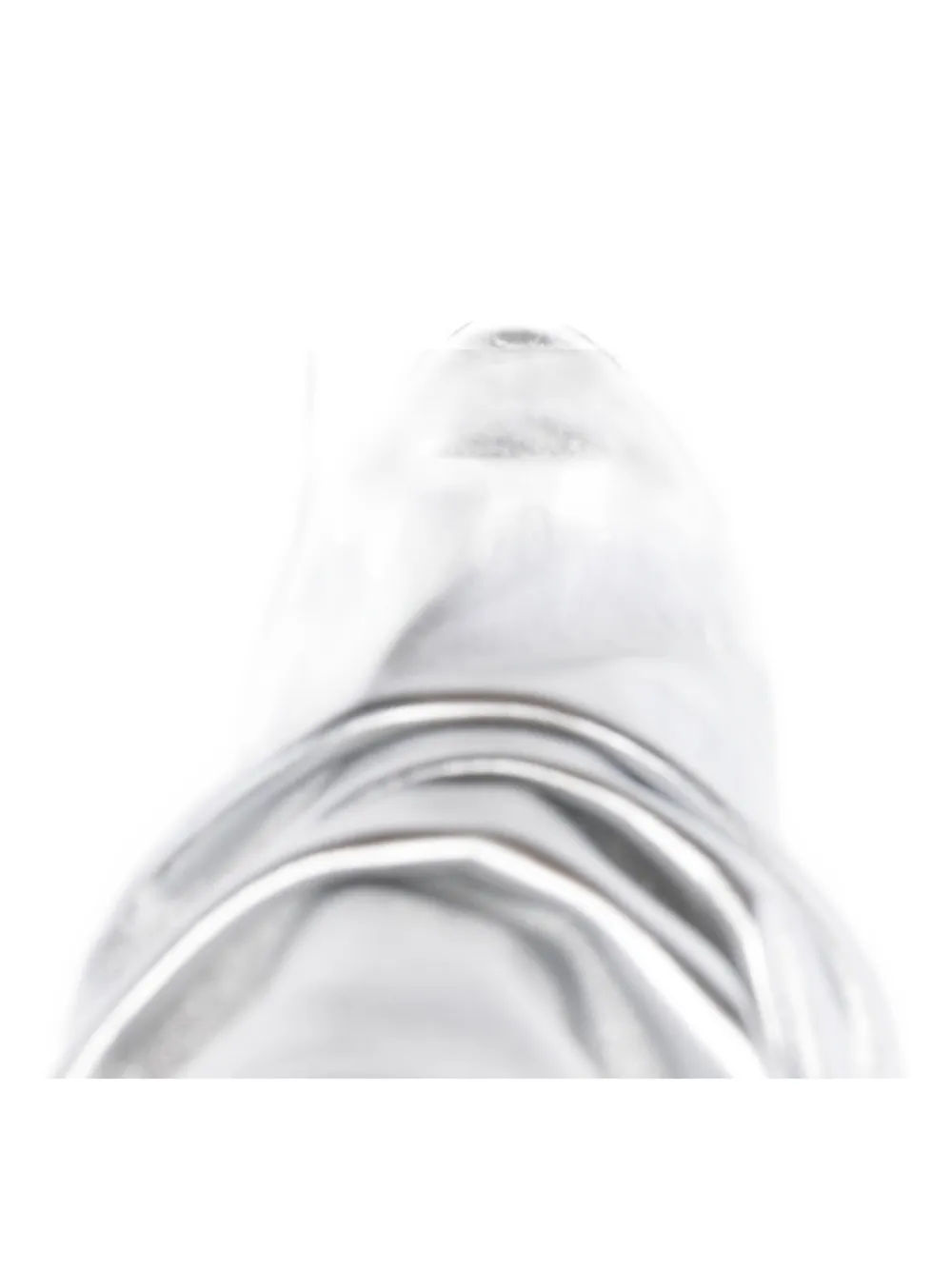 DSQUARED2 Laarzen met sleehak en ruches Zilver