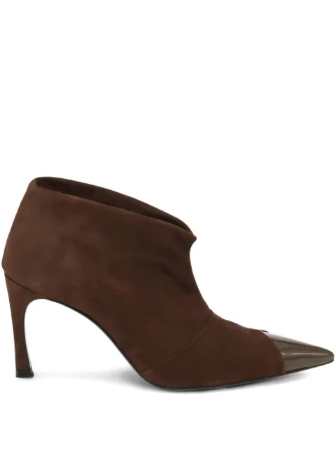 ROTATE BIRGER CHRISTENSEN botas de gamuza con puntera en punta