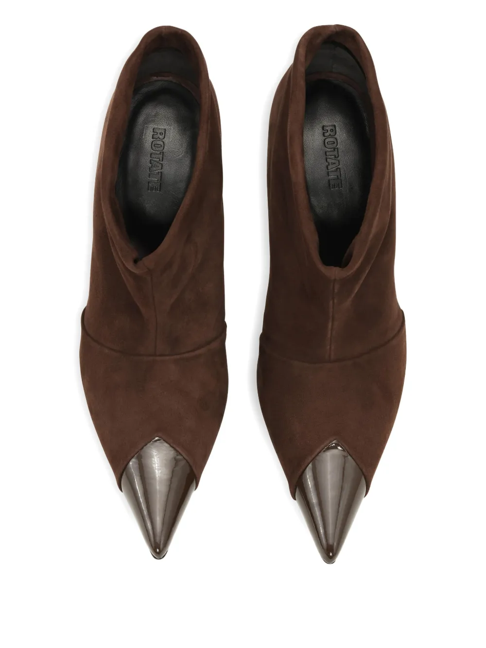 ROTATE BIRGER CHRISTENSEN botas de gamuza con puntera en punta | Botines | Image 2