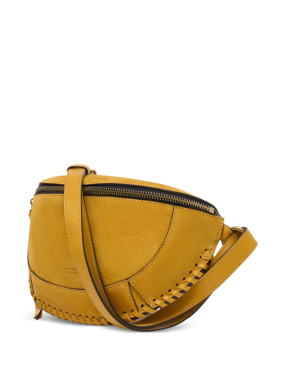  Isabel Marant Braided Skano Ga Shoulder Bag - Yellow 
