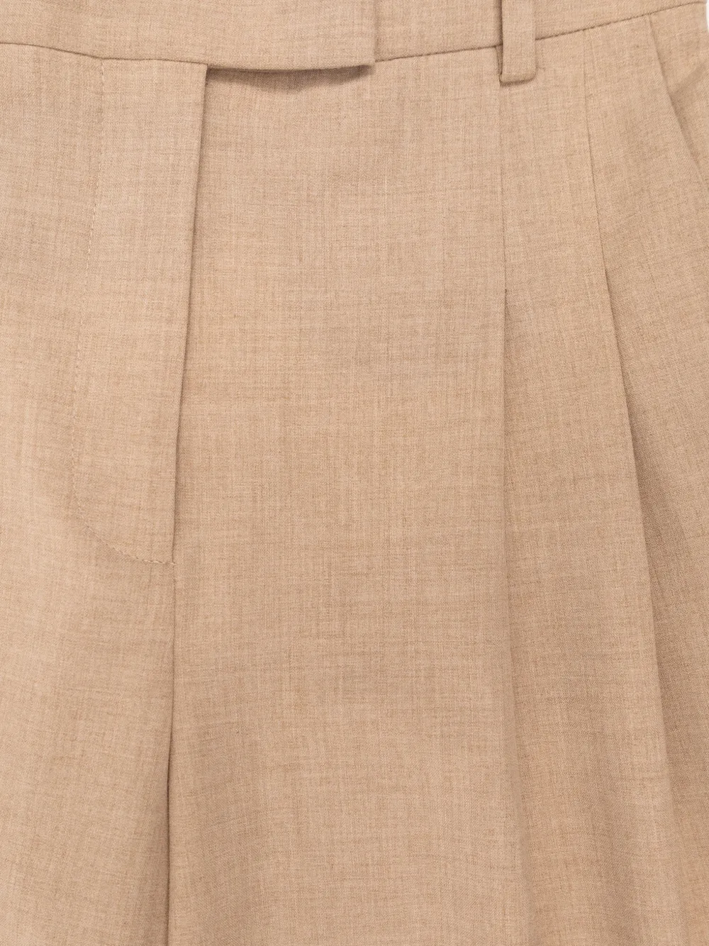 By Malene Birger Cymbaria geplooide broek Beige
