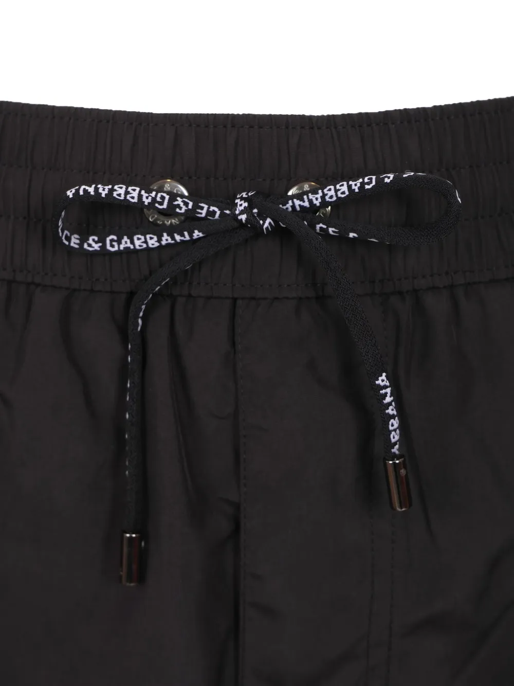 Dolce & Gabbana Zwembroek met logo-label Zwart