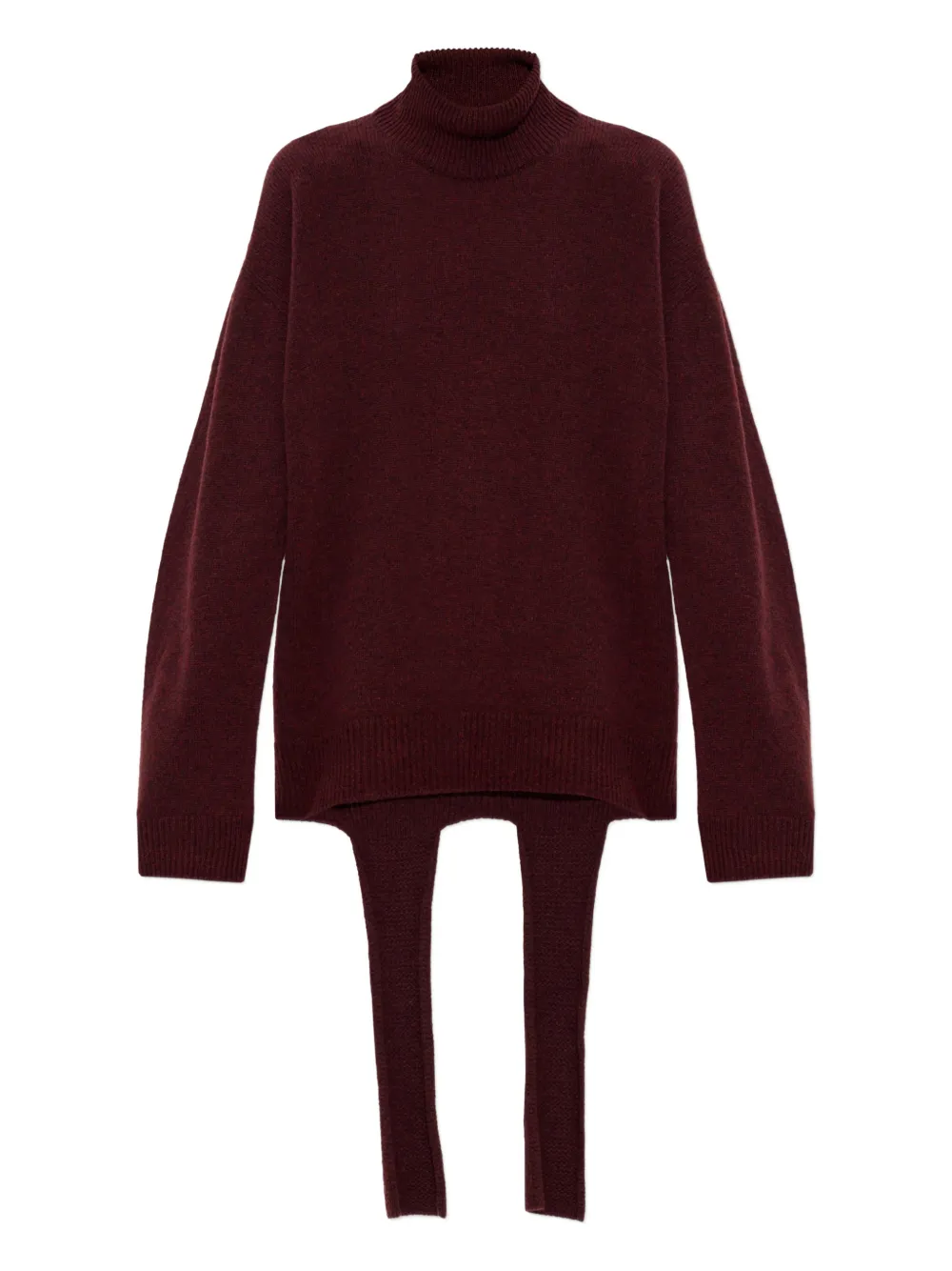 Issey Miyake Backpack turtleneck sweater | marrón | Image 1