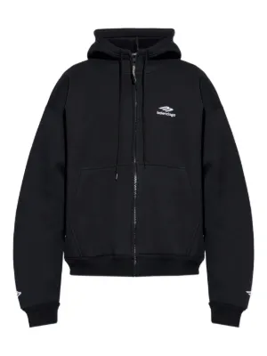 ⚠️ゲリラセール中　3月限定出品　PRADA ハーフジップ Prada ハーフジップ スウェットシャツ | ブラック | FARFETCH JP