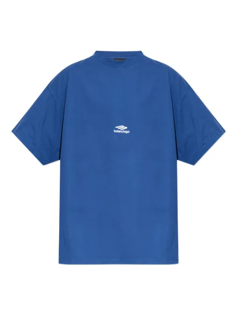 Balenciaga logo-embroidered T-shirt