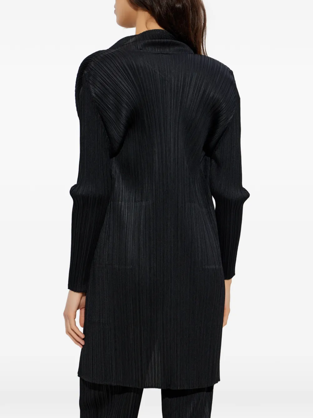 Pleats Please Issey Miyake プリーツ コート | ブラック | FARFETCH JP Pleats Please Issey Miyake プリーツ コート | ブラック | FARFETCH JP