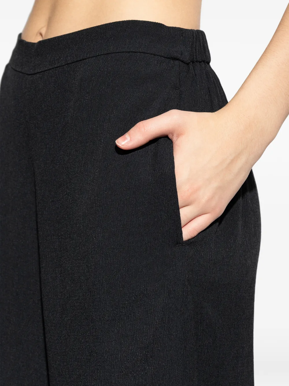By Malene Birger Lucee broek met elastische taille Zwart
