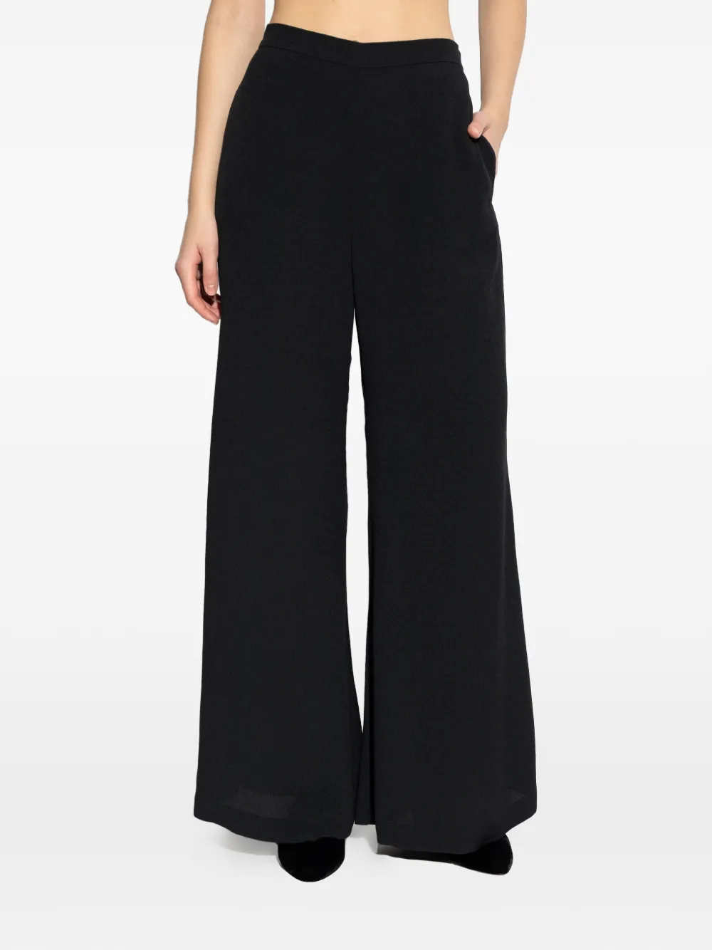  By Malene Birger Lucee Elasticated-waist Trousers - Black 