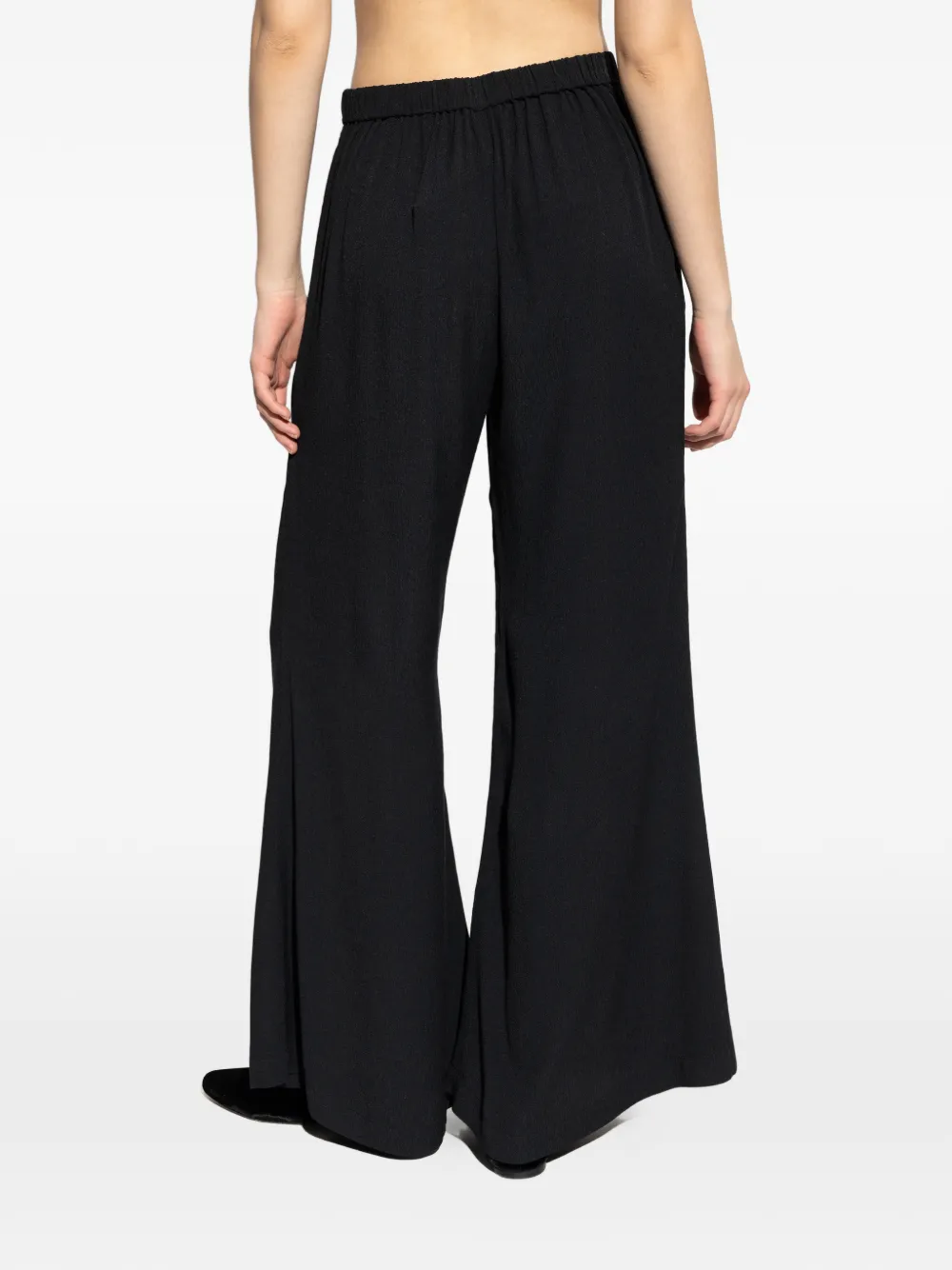By Malene Birger Lucee broek met elastische taille Zwart