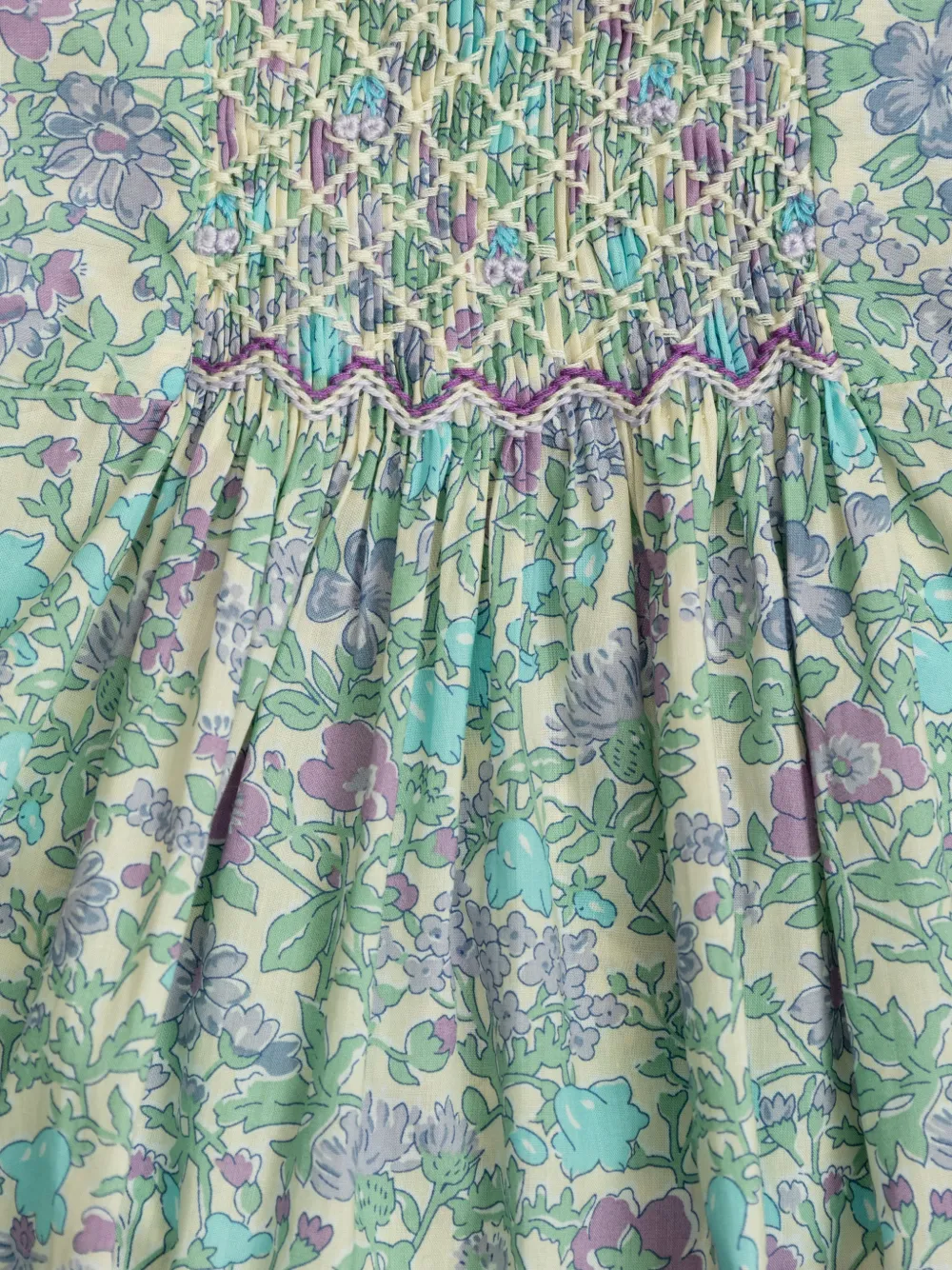  Bonpoint Floral-print Dress - Neutrals 