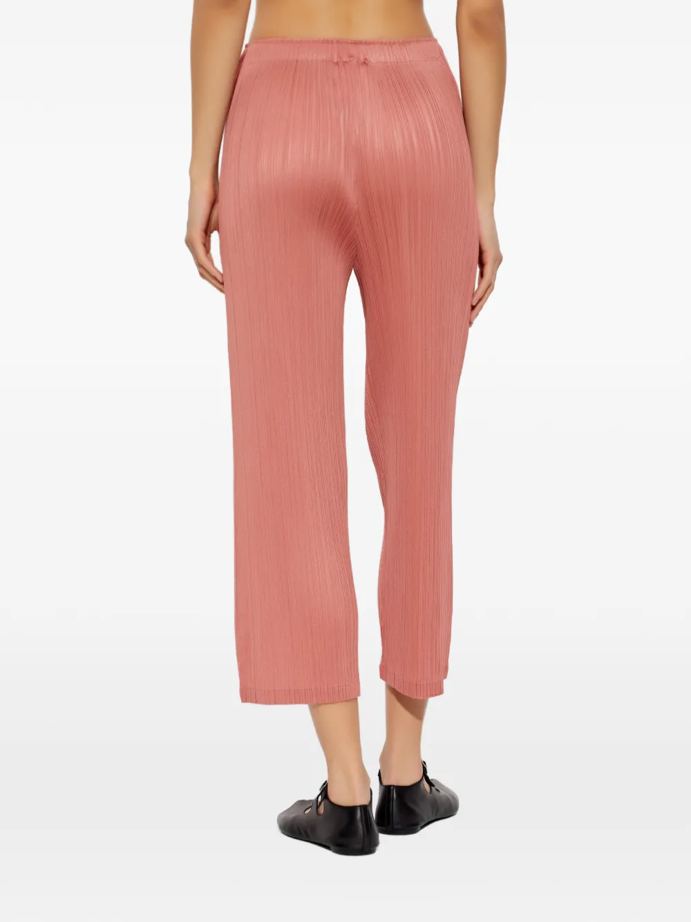 Pleats Please Issey Miyake Plooibroek met naadzak Roze