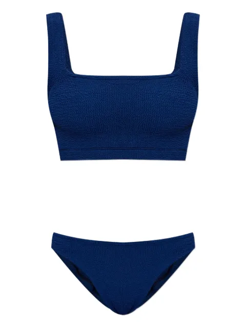 Hunza G Xandra crinkle coverage bikini