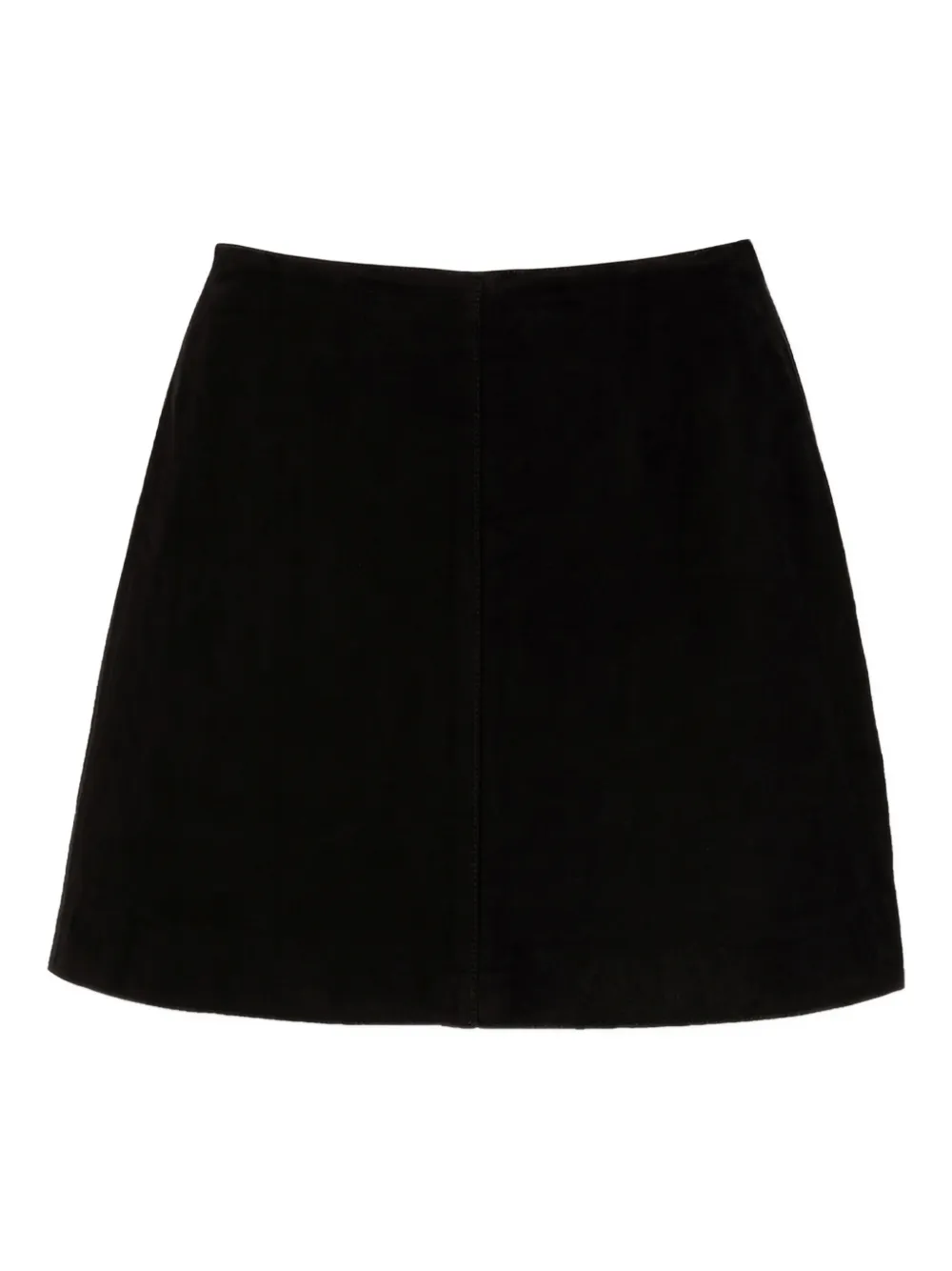 By Malene Birger Nola suede mini skirt - Nero