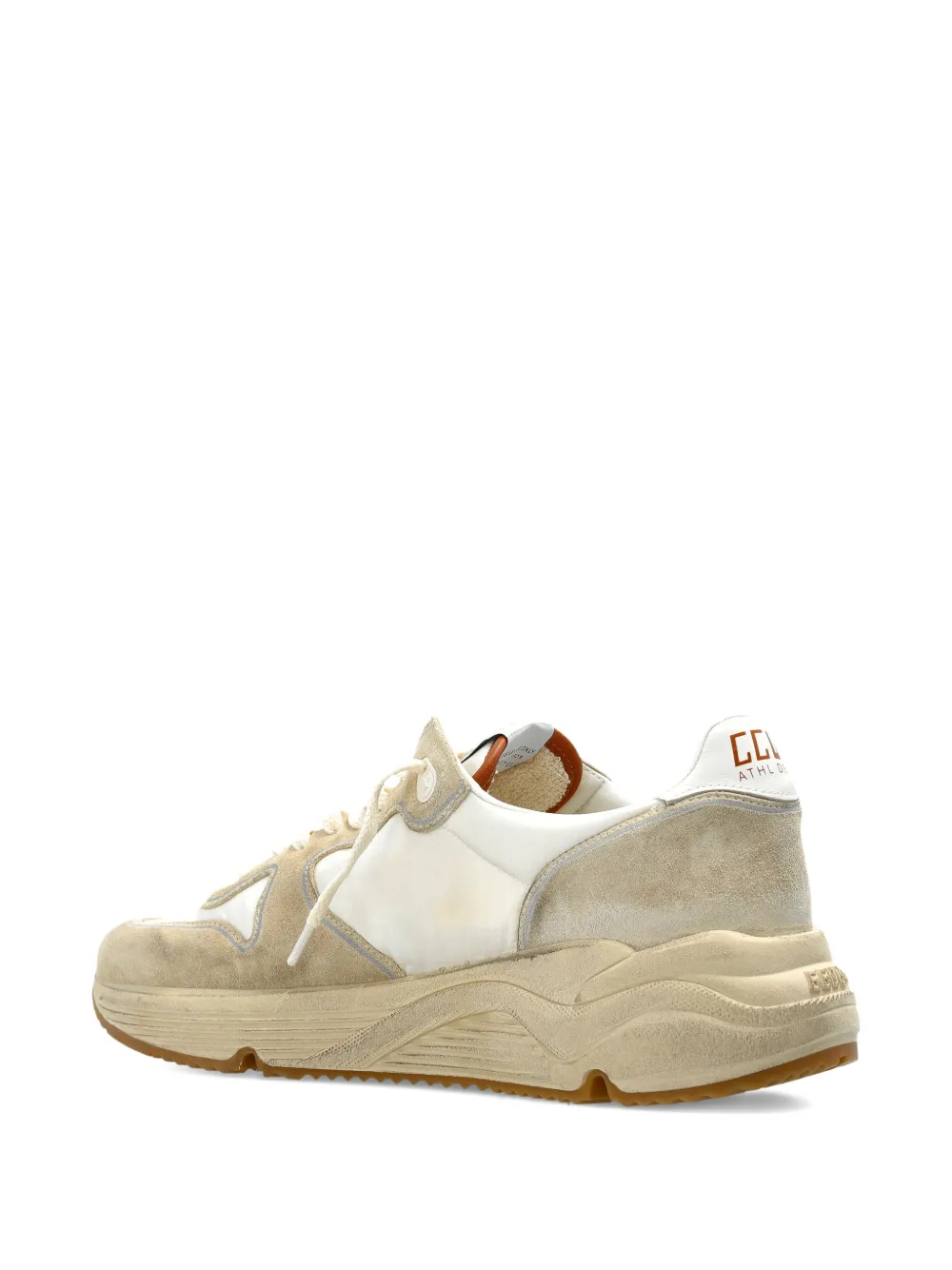 Golden Goose Hardloopsneakers met sterrenpatroon Beige