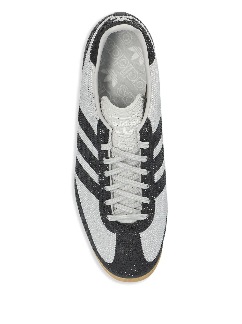  Adidas Three-stripe Lace-up Trainers - Black 