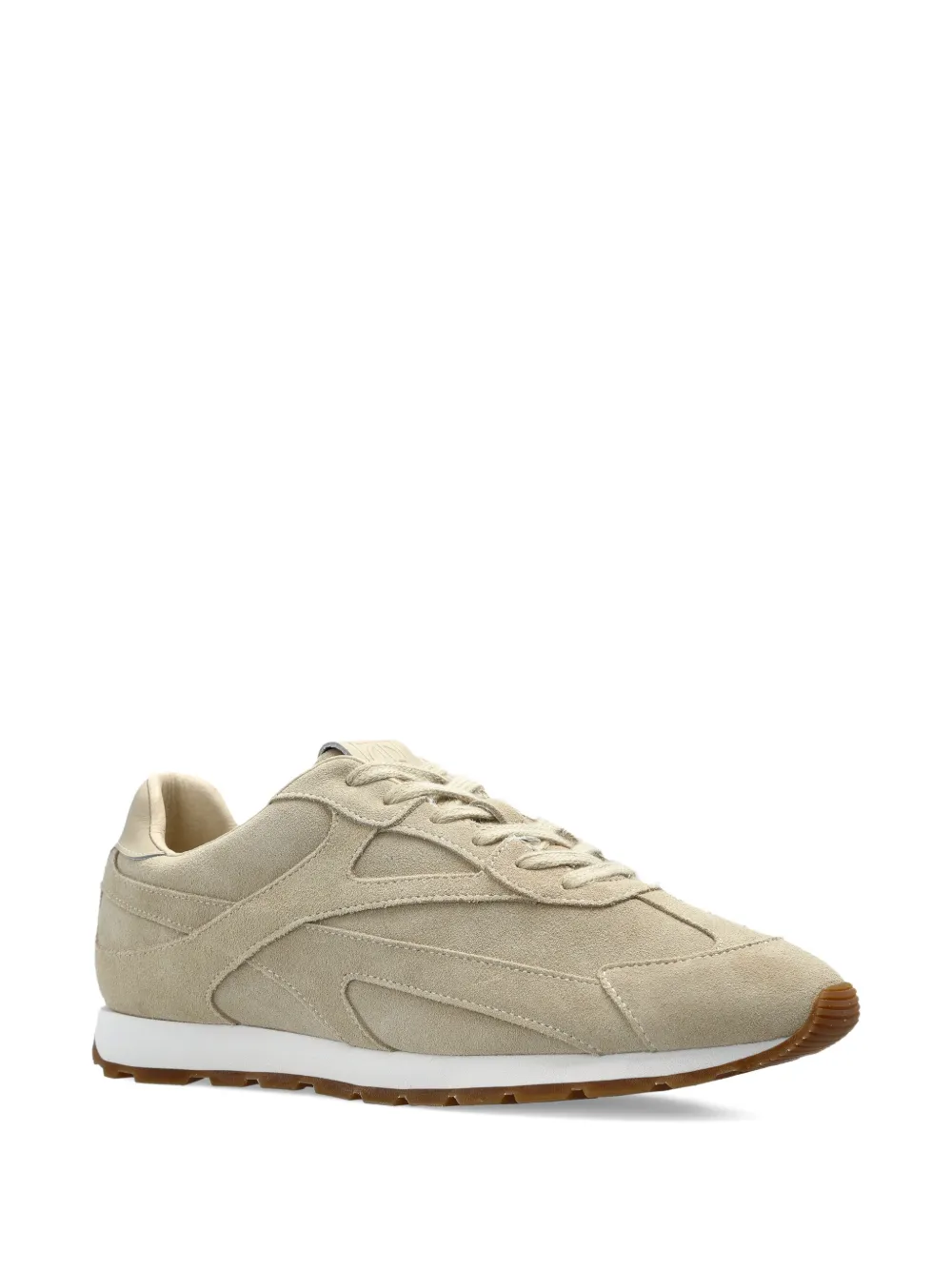 ANINE BING Sneakers met suède vlakken - Beige