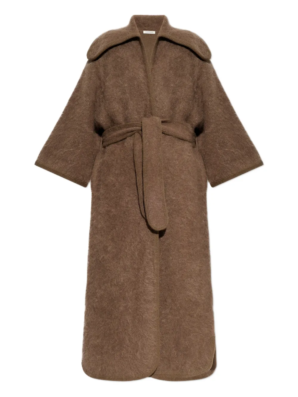 By Malene Birger Mirano Belted Coat In Brown