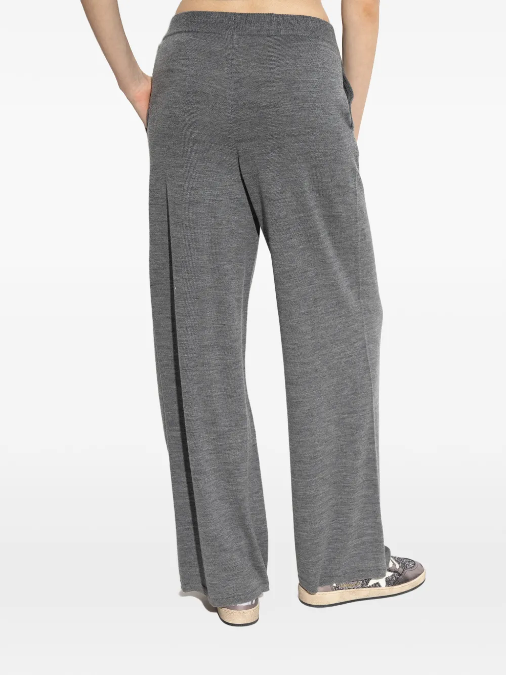 Anine Bing Pocket Trousers In Gray