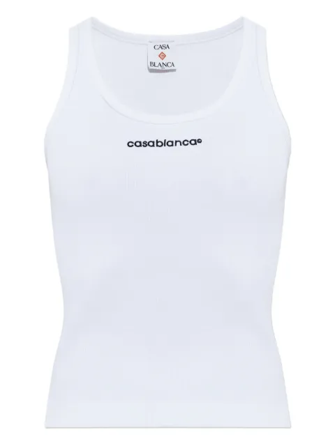 Casablanca logo tank top