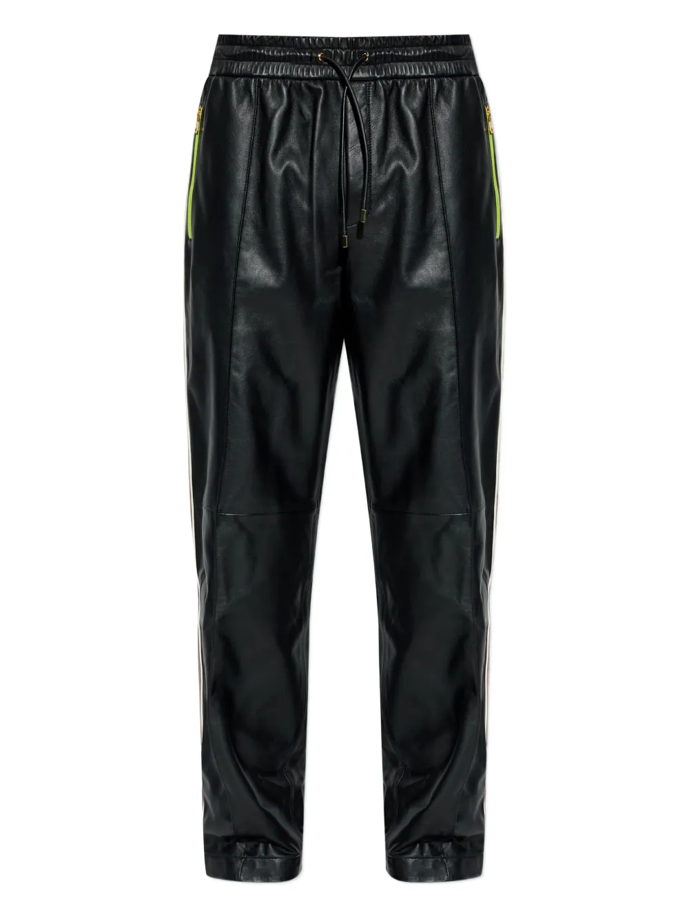 Casablanca leather trousers - Nero