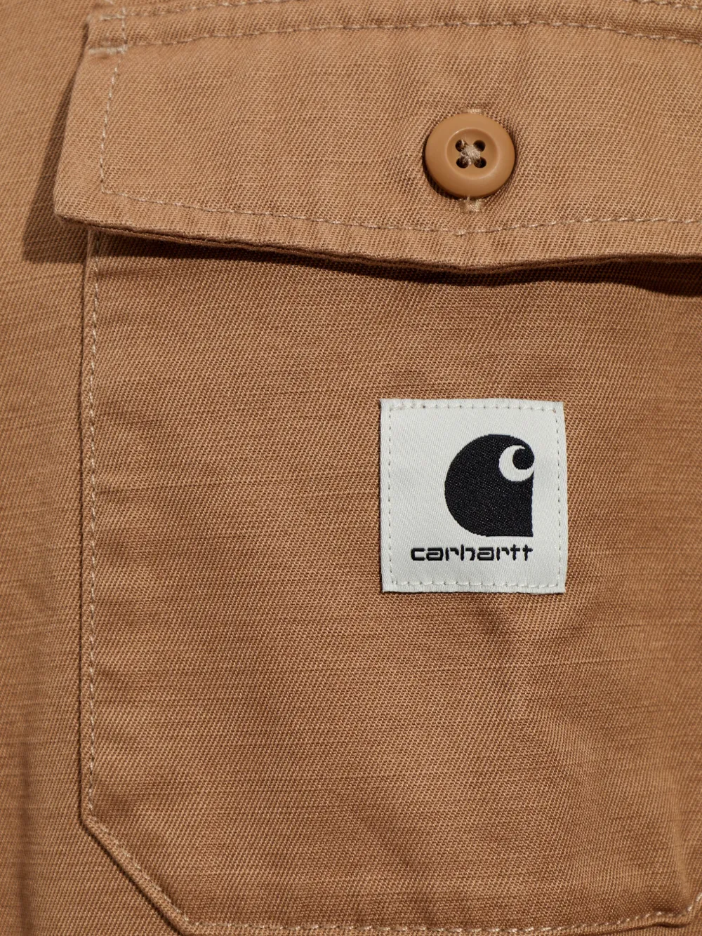 Carhartt WIP Overhemd met zak Bruin