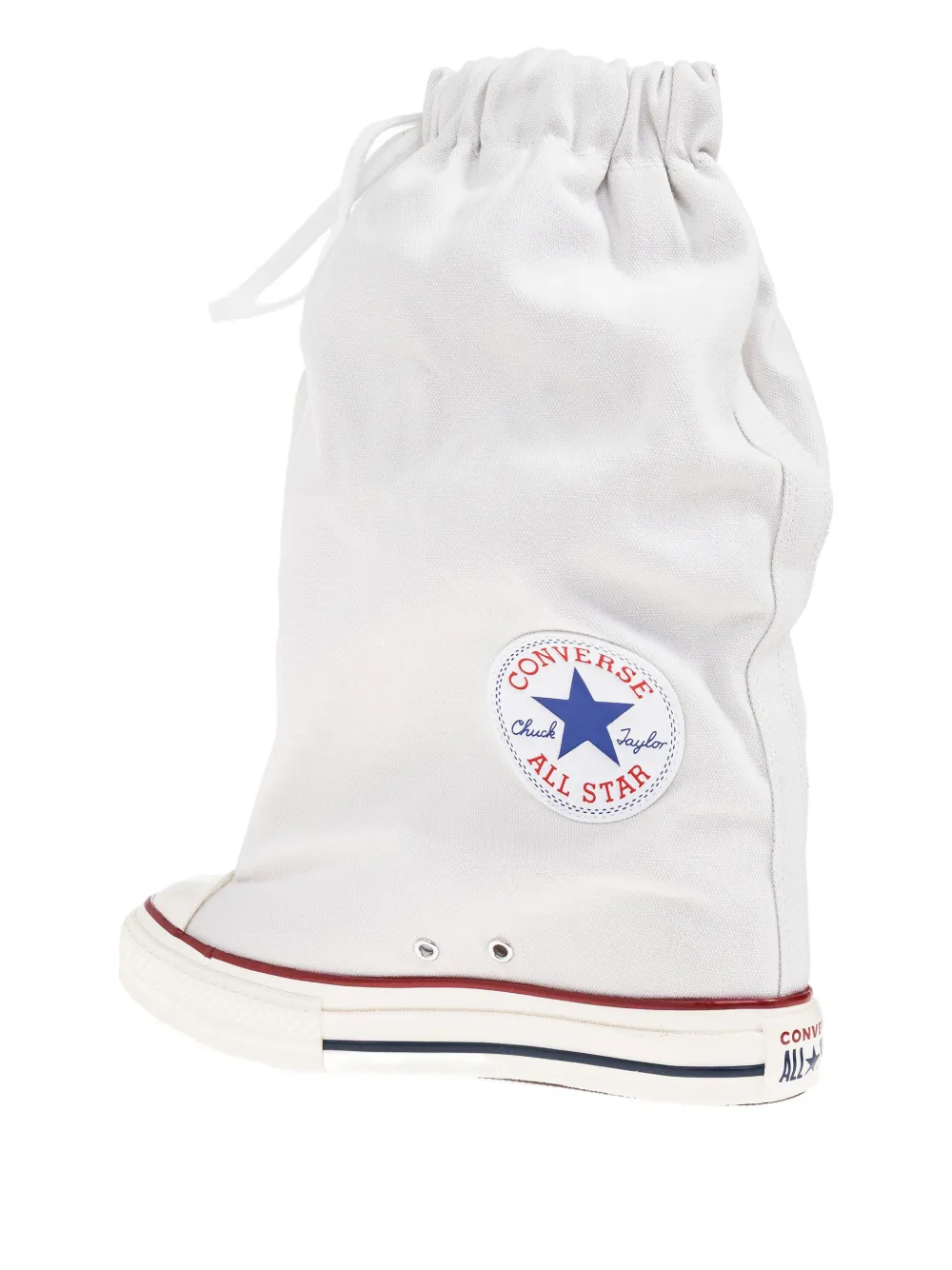 Converse x Vaquera Chuck Taylor All Star XHi Slouch sneakers Wit