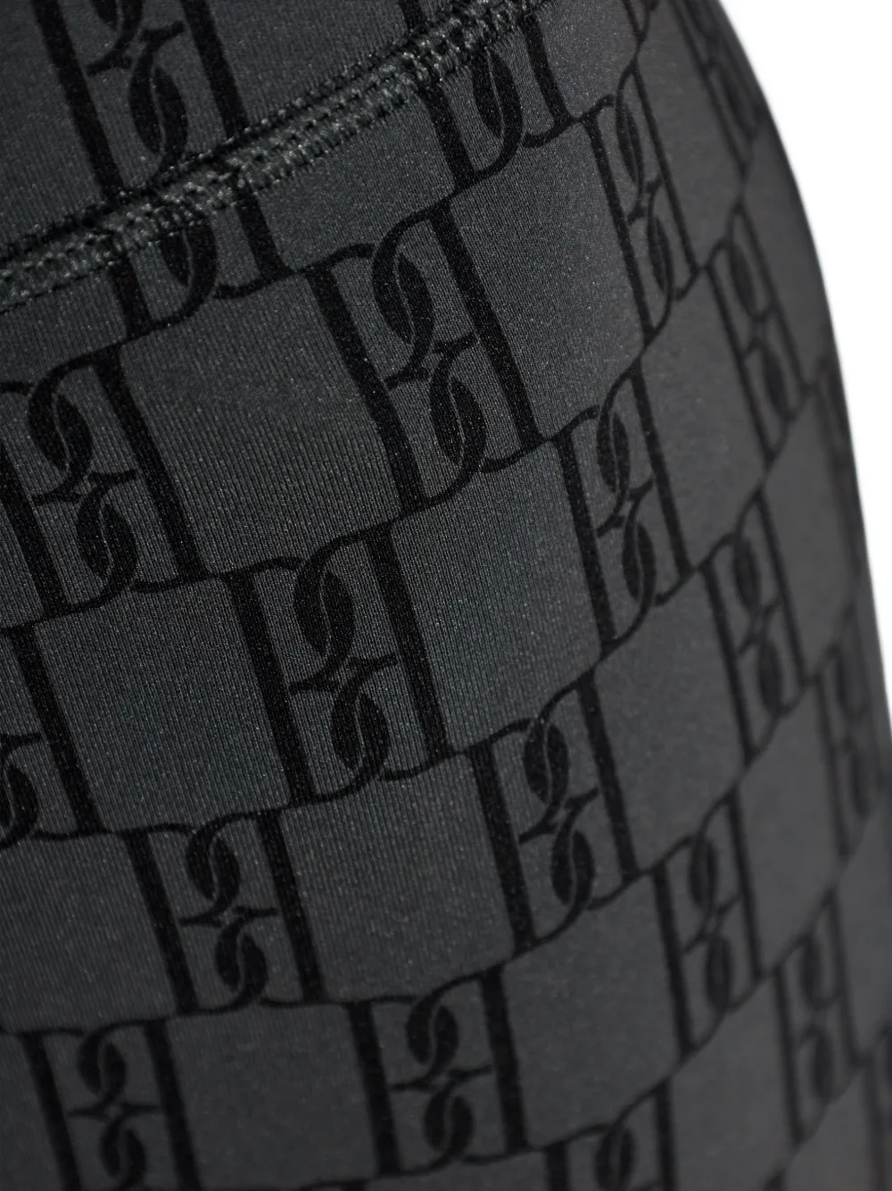 By Malene Birger Monogram Shorts In Black