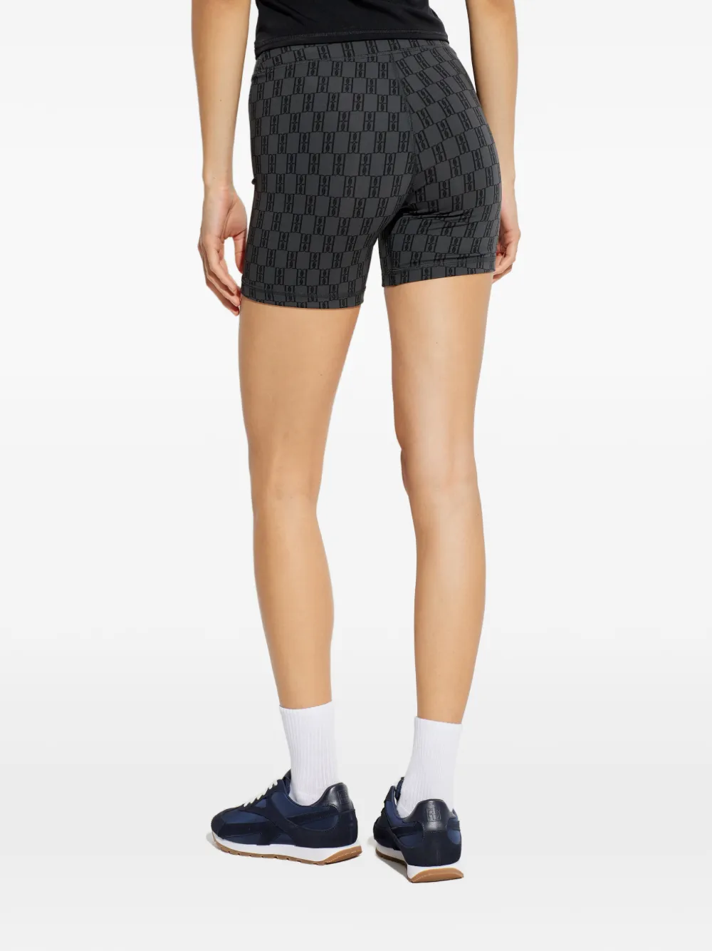 By Malene Birger Monogram Shorts In Black
