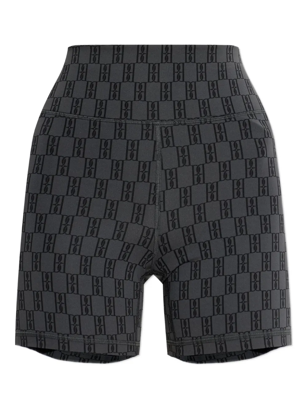 By Malene Birger Monogram Shorts In Black