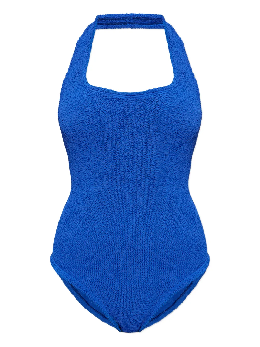 Hunza G Sandy crinkle swimsuit - Blu