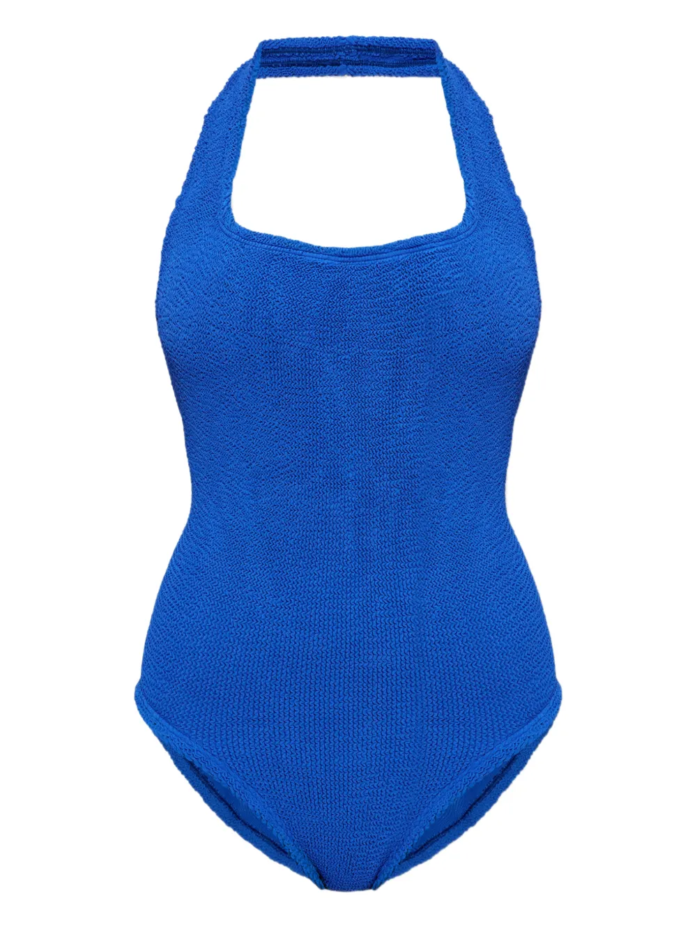 Hunza G Sandy crinkle swimsuit - Blu