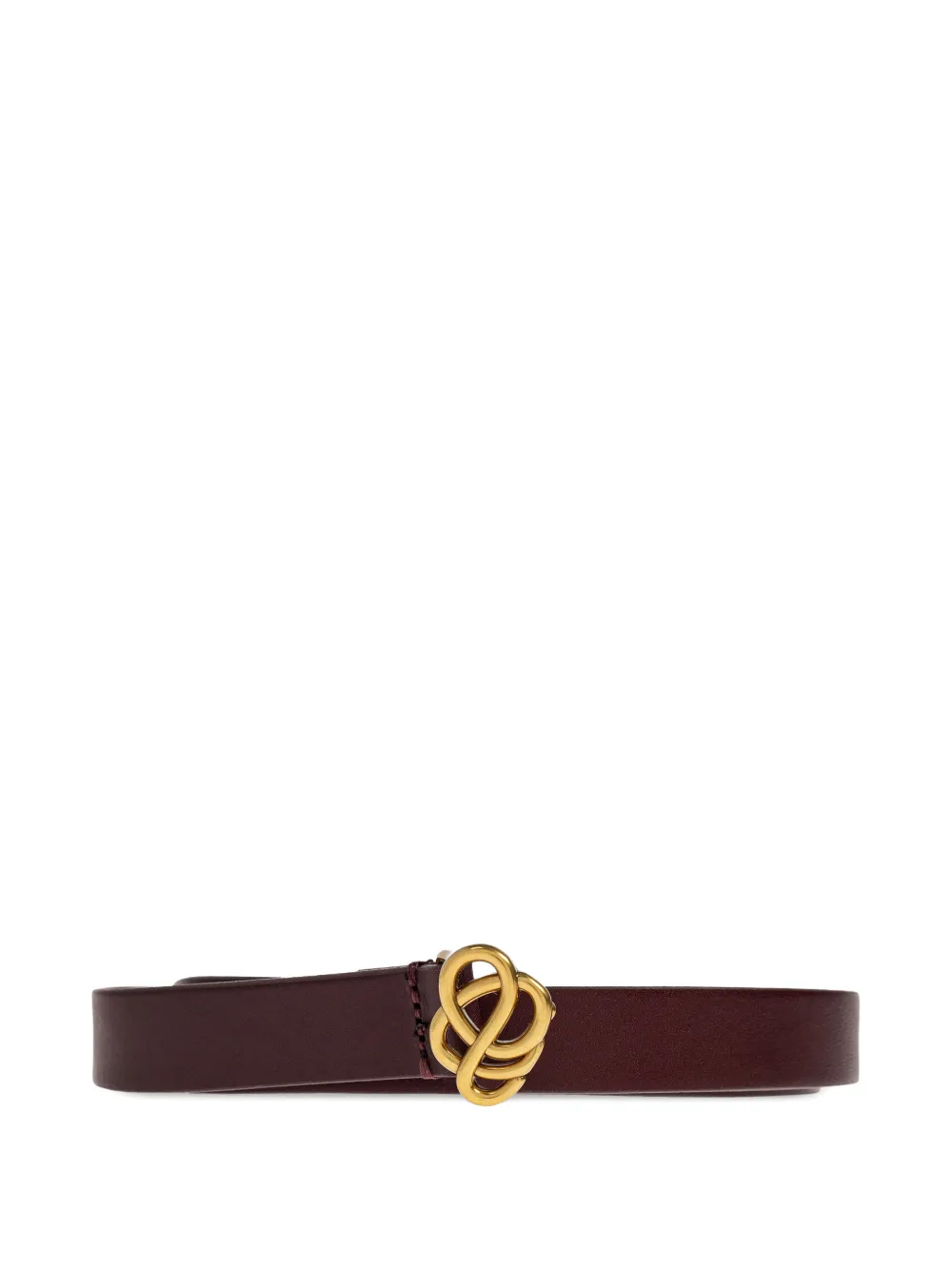 By Malene Birger logo buckle belt - Marrone
