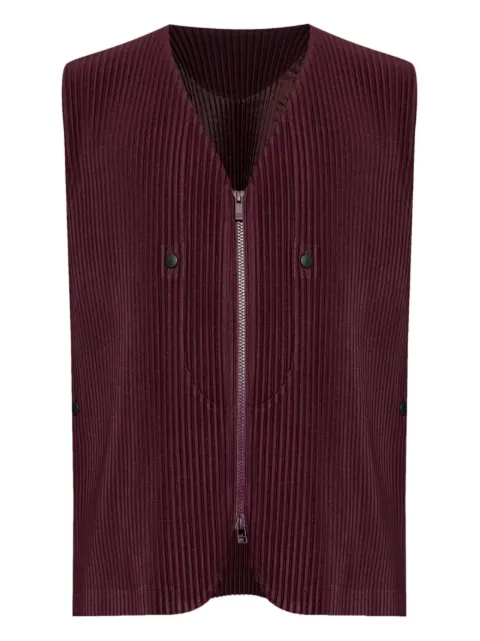 Homme Plissé Issey Miyake chaleco Quarry