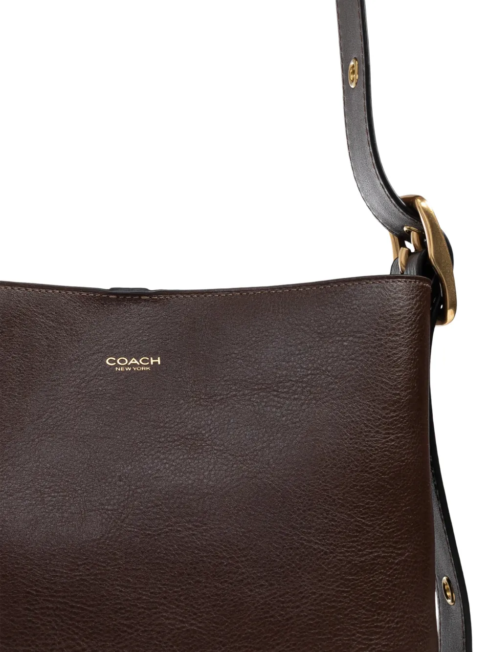 Coach Bleecker shopper met schouderband Bruin