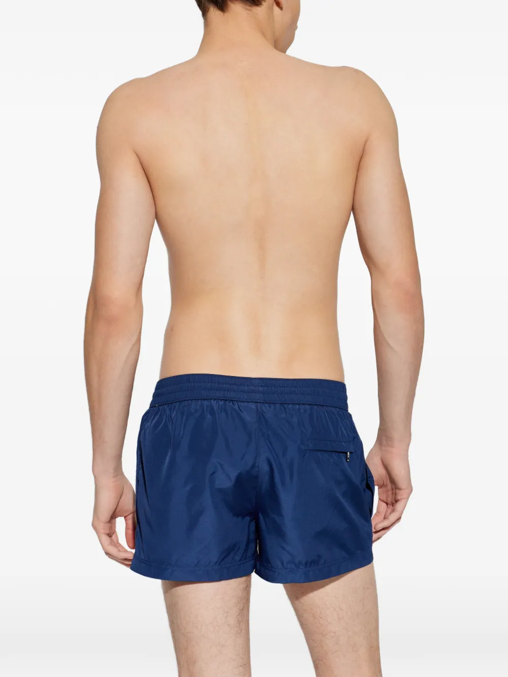 Dolce & Gabbana ロゴプレート トランクス水着 | ブルー | FARFETCH JP