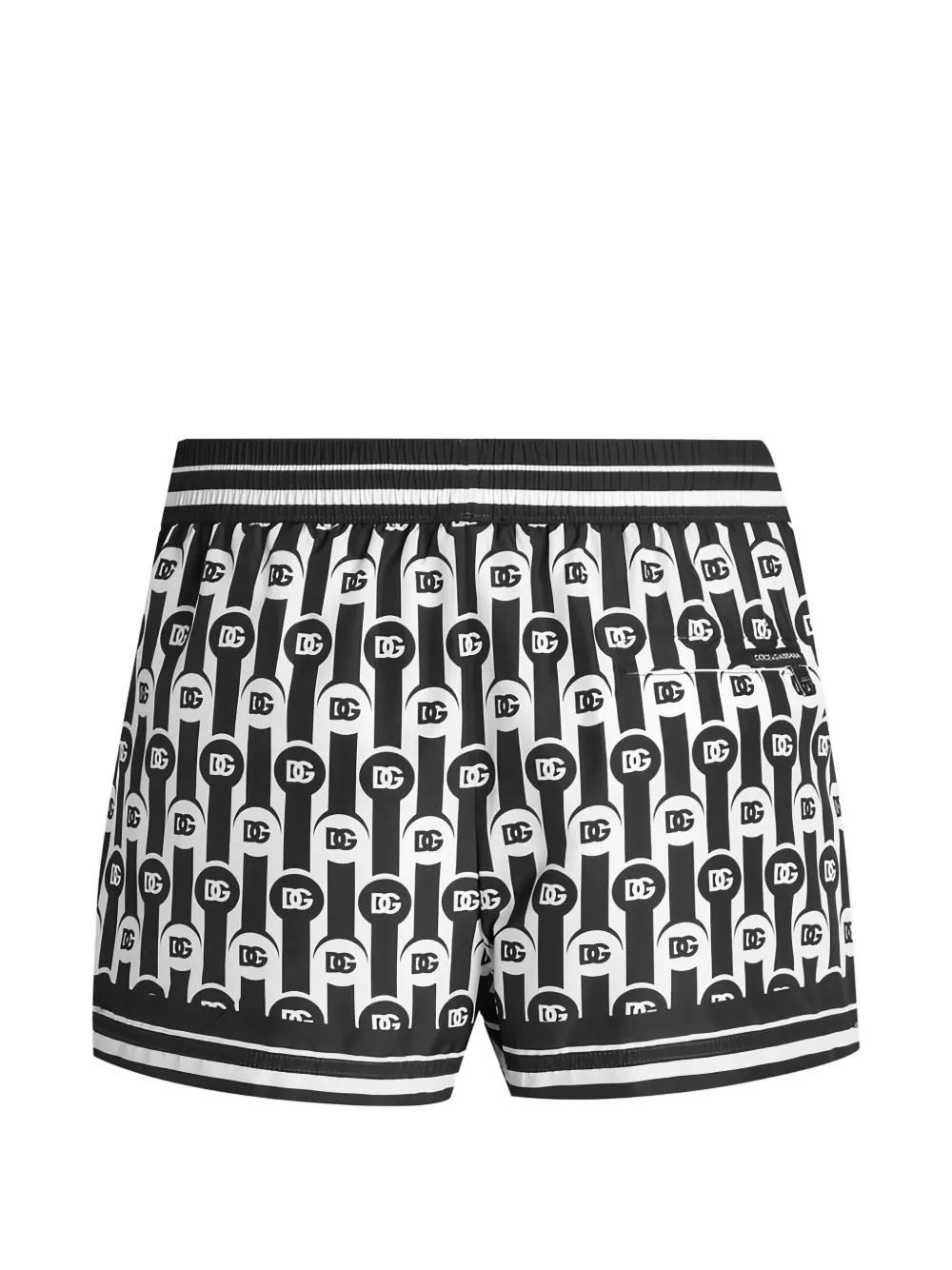 Dolce & Gabbana Zwembroek met logo-label Blauw