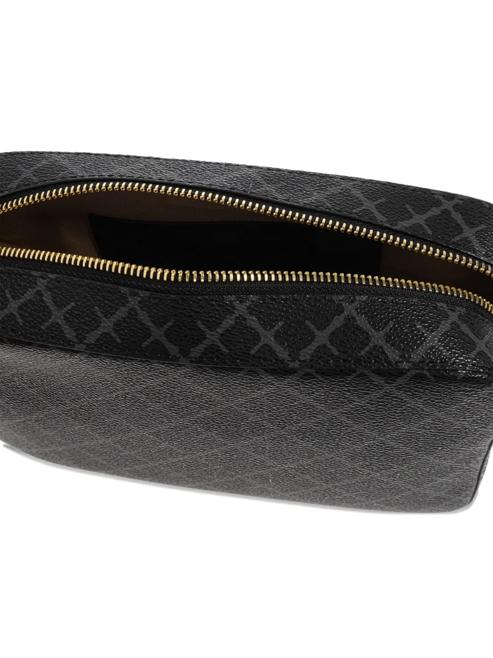 By Malene Birger Lolla kleine crossbodytas met geometrisch patroon Grijs