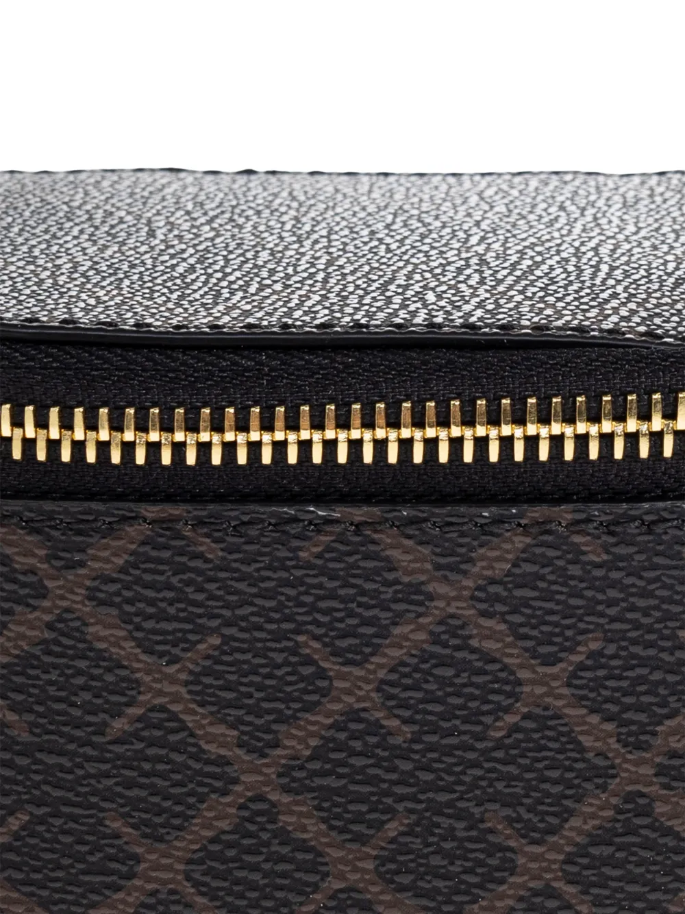 By Malene Birger Bae Patterned Zip Jewellery Box In Black