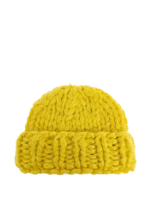 Issey Miyake knitted beanie hat