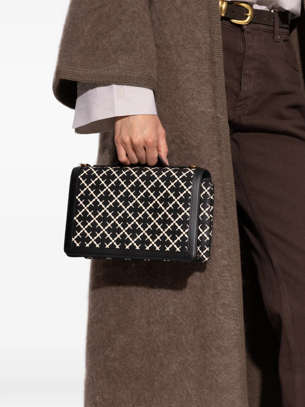 By Malene Birger small Loennas tote bag - Zwart