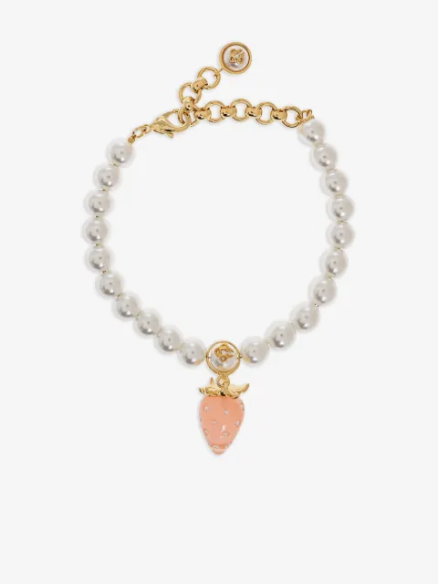 Casablanca bracelet à breloque fraise