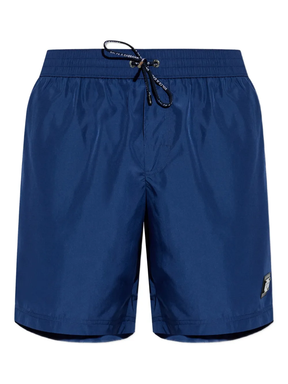 Dolce & Gabbana shorts de playa con placa del logo | azul | Image 1