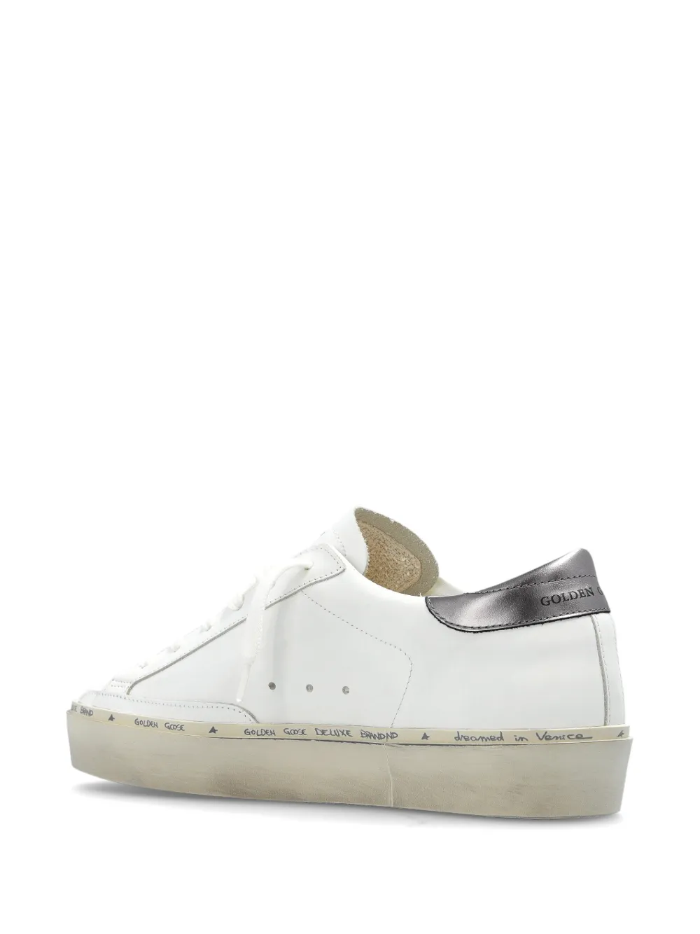 Golden Goose Hi Star leren sneakers Wit