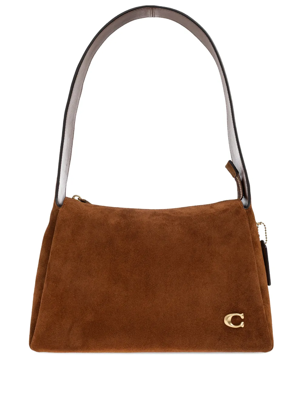 Coach Lola initial logo zip tote bag - Marrone