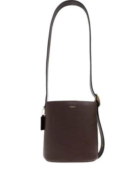 Coach Bleecker strap calf leather tote bag